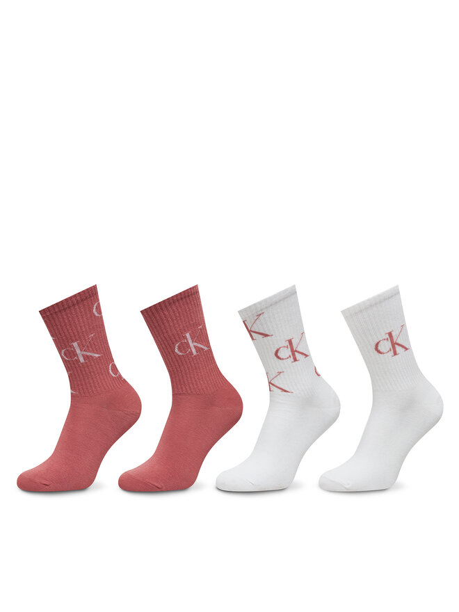 Calvin Klein Jeans 4er-Set hohe Damensocken Calvin Klein Jeans 701229463 Bunt