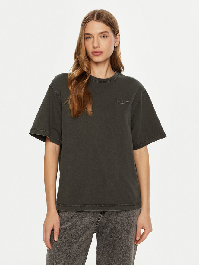 Mustang Mustang Camiseta Welby 1015943 Gris Oversize