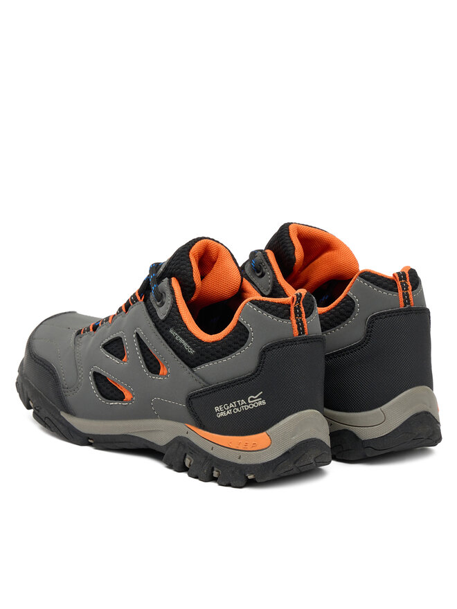 Regatta Trekkingschuhe Regatta Holcombe Iep Low Jnr RKF572 Grau