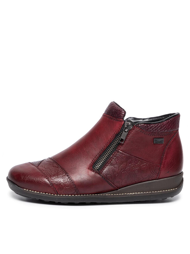 Rieker Botine Rieker 44281-35 Vișiniu