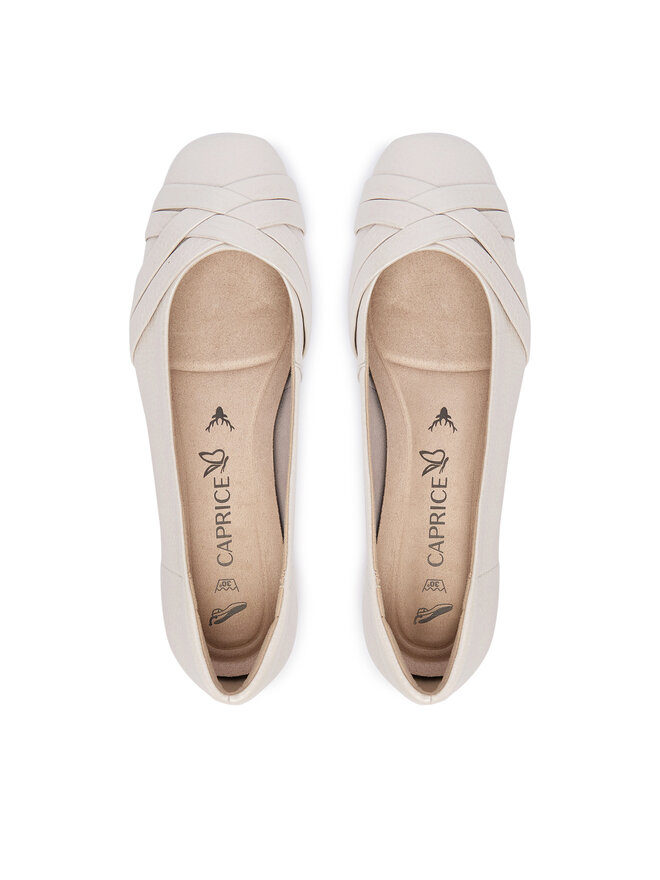 Caprice Ballerinas Caprice 9-22102-46 Creme
