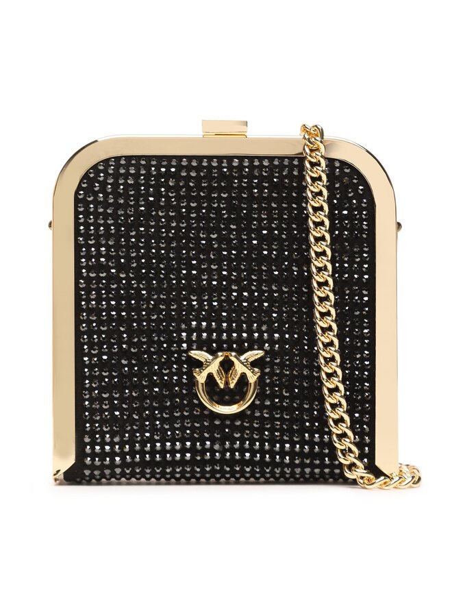 PINKO Pinko Love Black Crossbody Bag 100074-A0GK-Z99Q