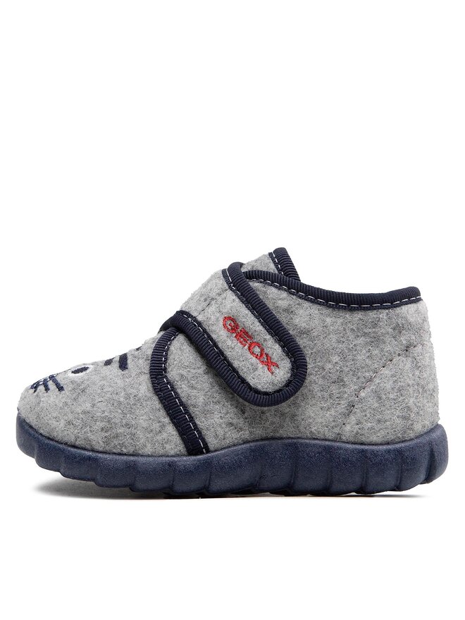 Chaussons Geox B Zyzie B. A B2611A 0NY11 C0665 Gris chaussures