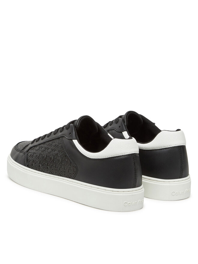 Calvin Klein Αθλητικά Calvin Klein Clean Cup Low Laceup Mono HM0HM01899 Μαύρο