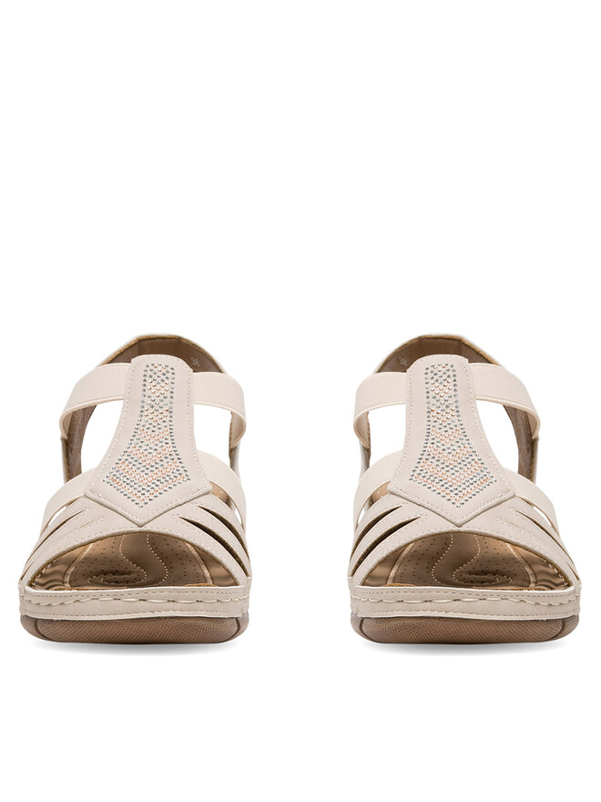 Clara Barson Sandalen Clara Barson WYL0510-03 Beige