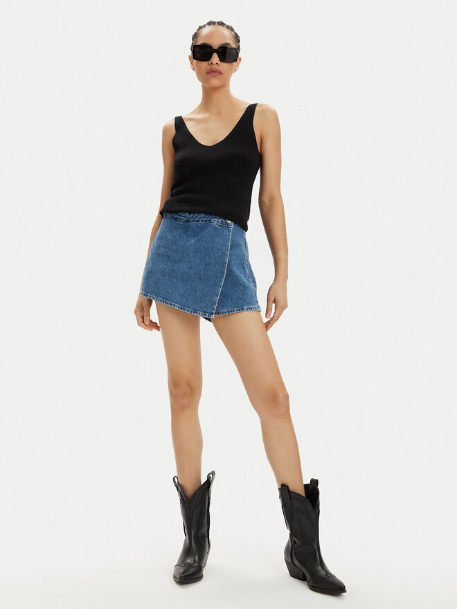 Vero Moda Vero Moda Τοπ New Lex Sun 10281877 Μαύρο Regular Fit