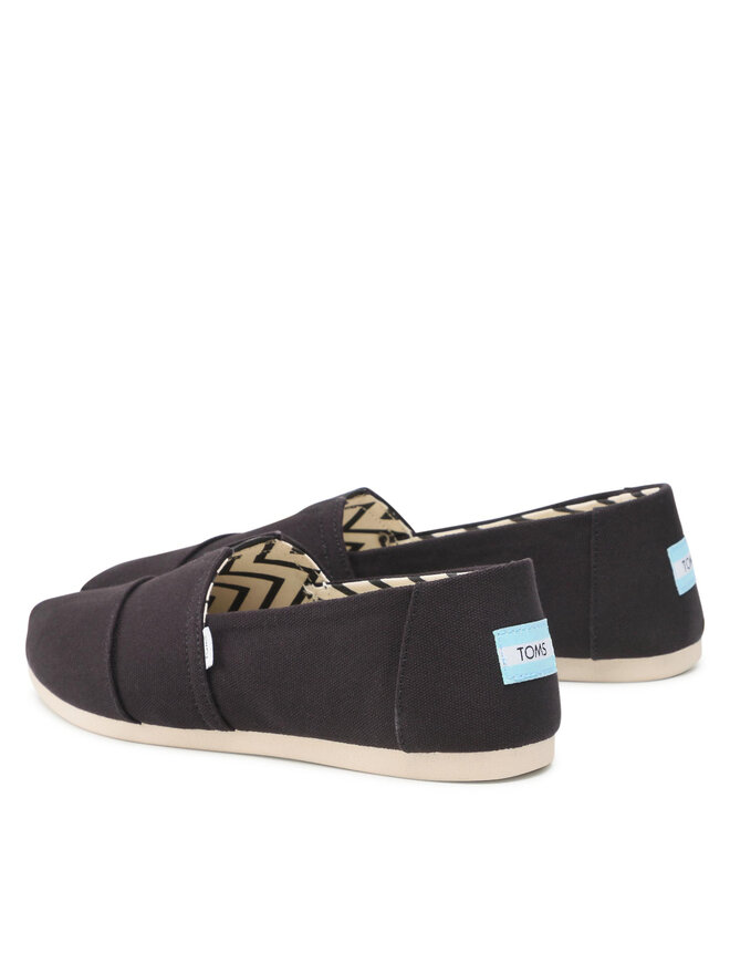 Toms Īsi apavi Toms Alpargata 10017732 Melns