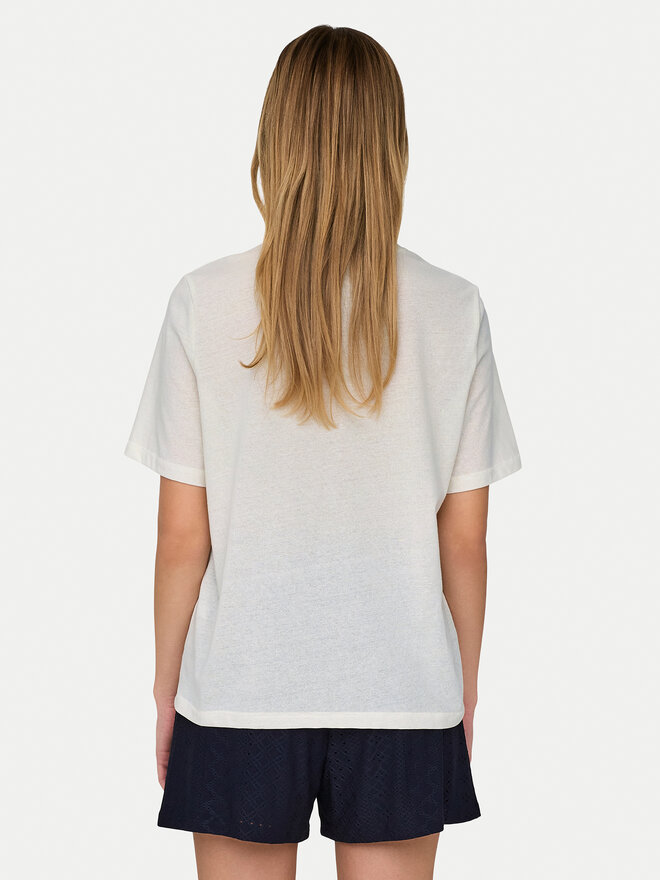ONLY ONLY Футболка Bilins 15320615 Білий Regular Fit