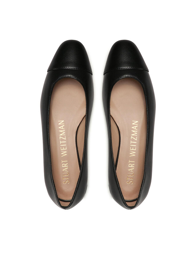 Stuart Weitzman Balerini Stuart Weitzman Pearl Flat SB753 Negru