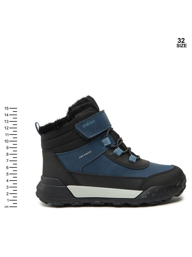 Geox Sněhule Geox J Trekkyup Boy B Abx J46MBE 0MEFU C4J9B M Modrá