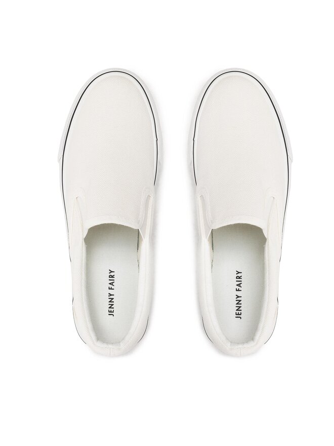 Jenny Fairy Zapatillas de tenis Jenny Fairy BSK130612-01 Blanco