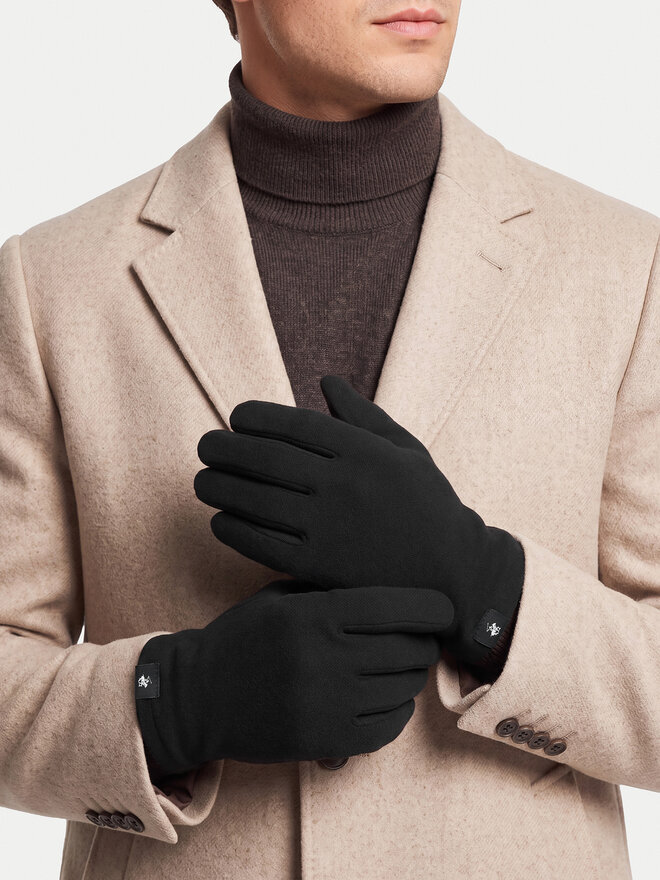 Beverly Hills Polo Club Handschuhe Beverly Hills Polo Club CWBEO-BHPC-M6-010-AW26 Schwarz