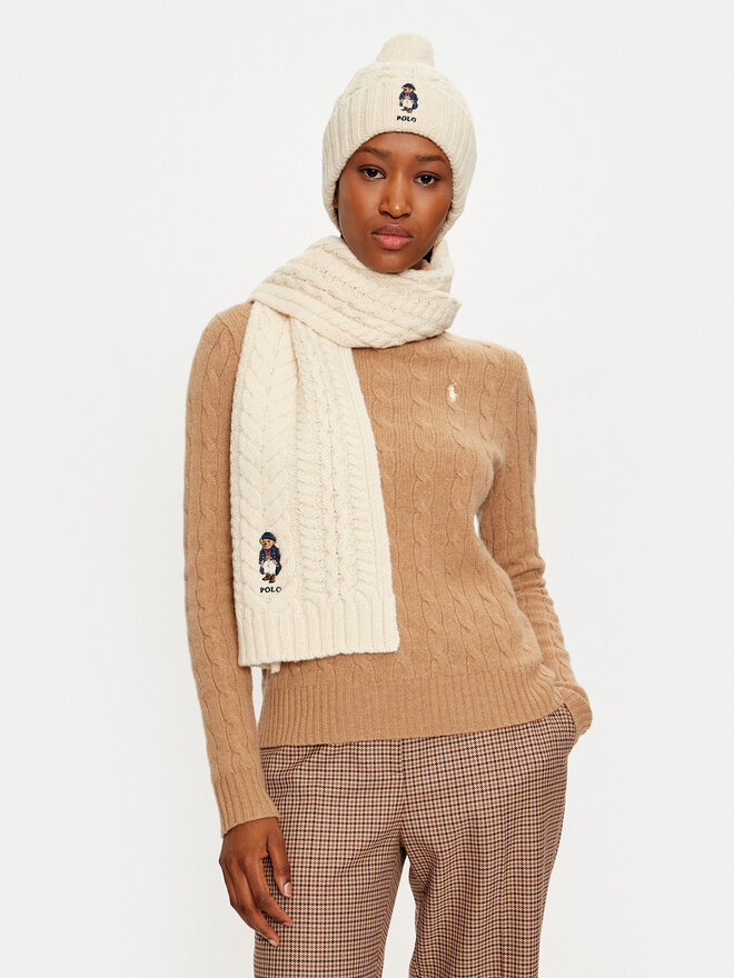 Polo Ralph Lauren Čiapka Polo Ralph Lauren 455961991001 Écru