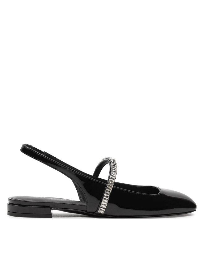 Stuart Weitzman Sandále Stuart Weitzman Stefanie Slngback Fl SI438 Čierna