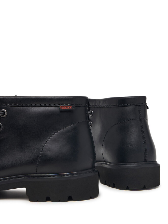 Clarks Schnürschuhe Clarks Cleyhill Top 26320156 Schwarz