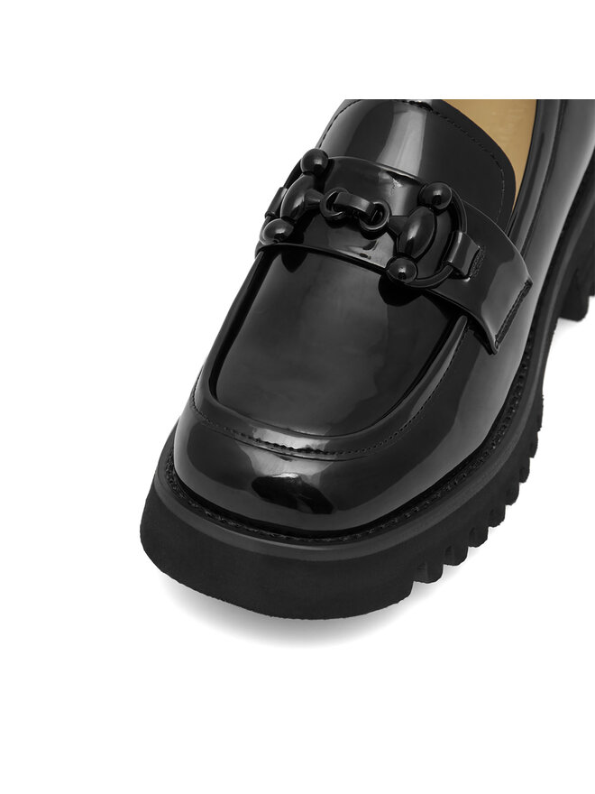 Badura Loafersy Badura WFA2487-1Z Czarny