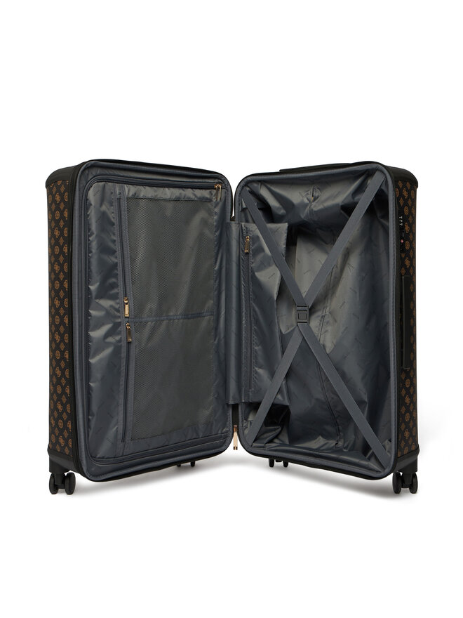 Guess Großer Koffer Guess Wilder Travel TWHP74 52988 Dunkelbraun