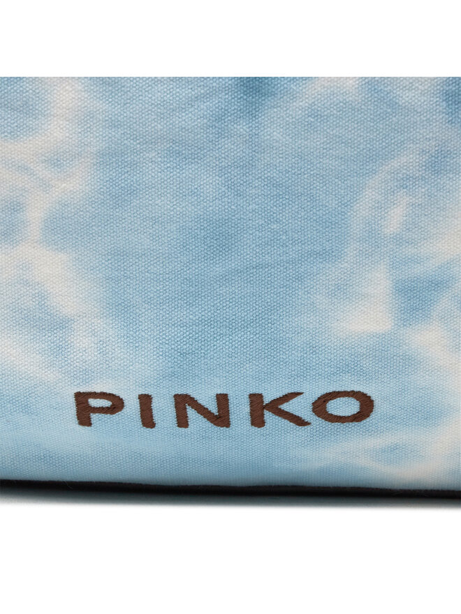 PINKO Torebka Pinko Pagoda Extra Shopper PE 24 PLTT 102911 A1MB Błękitny