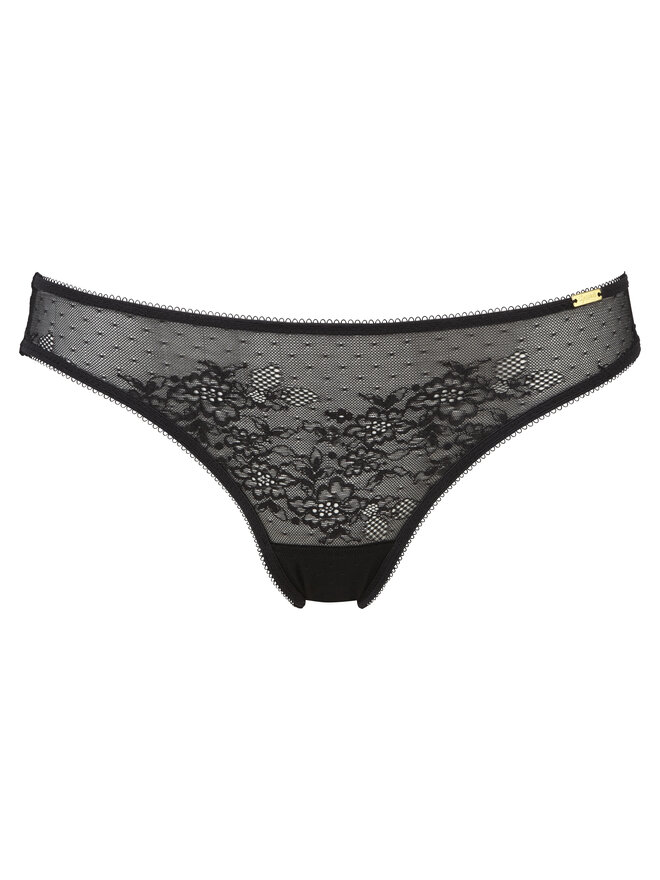 Gossard Gossard Σλιπ κλασικά Glossies 13003 Μαύρο