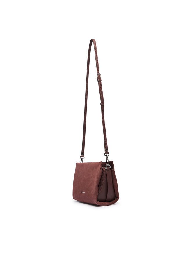 Coccinelle Handtasche Coccinelle P6P Boheme Suede Bimaterial E1 P6P 58 01 01 Dunkelrot