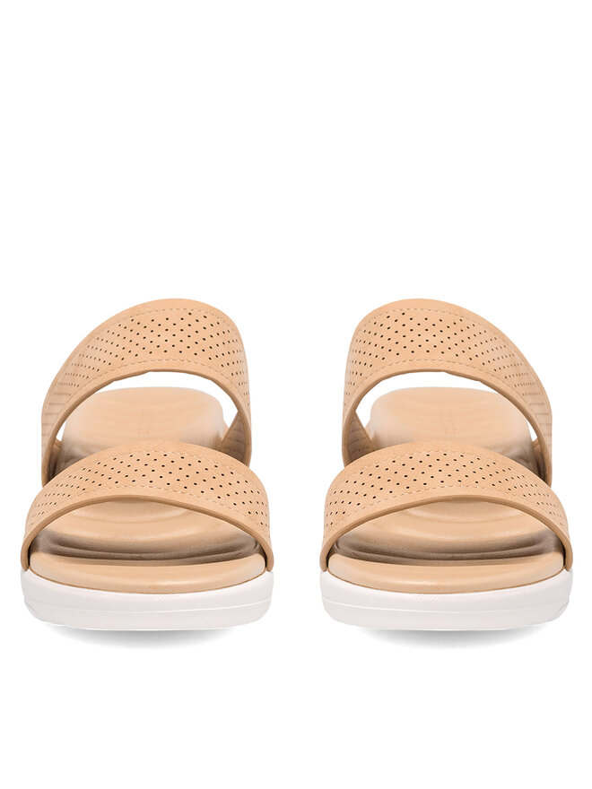 Clara Barson Pantoletten Clara Barson WYL05010-12 Beige