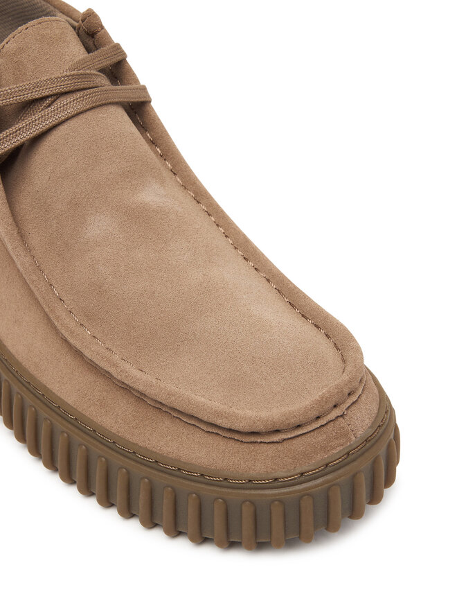 Clarks Halbschuhe Clarks Torhill Hi 26327244 Beige