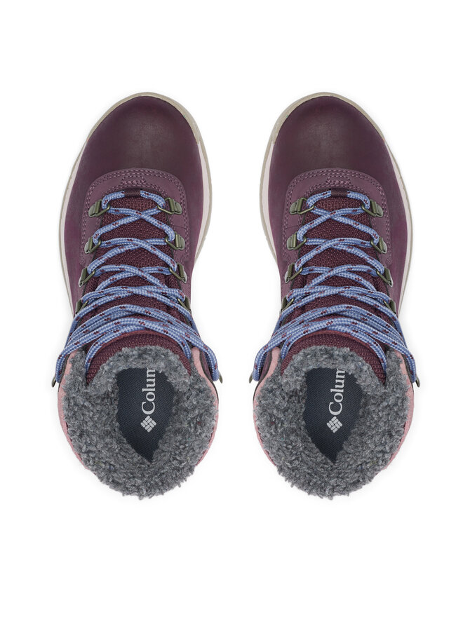 Columbia Scarpe da trekking Columbia Newton Ridge Wp Omni-Heat II 2100221 Bordeaux