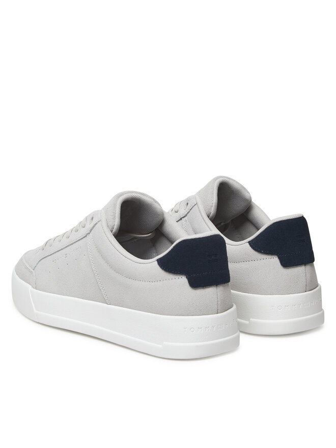 Tommy Hilfiger Sneakers Tommy Hilfiger Th Court Summer Suede FM0FM05517 Grau
