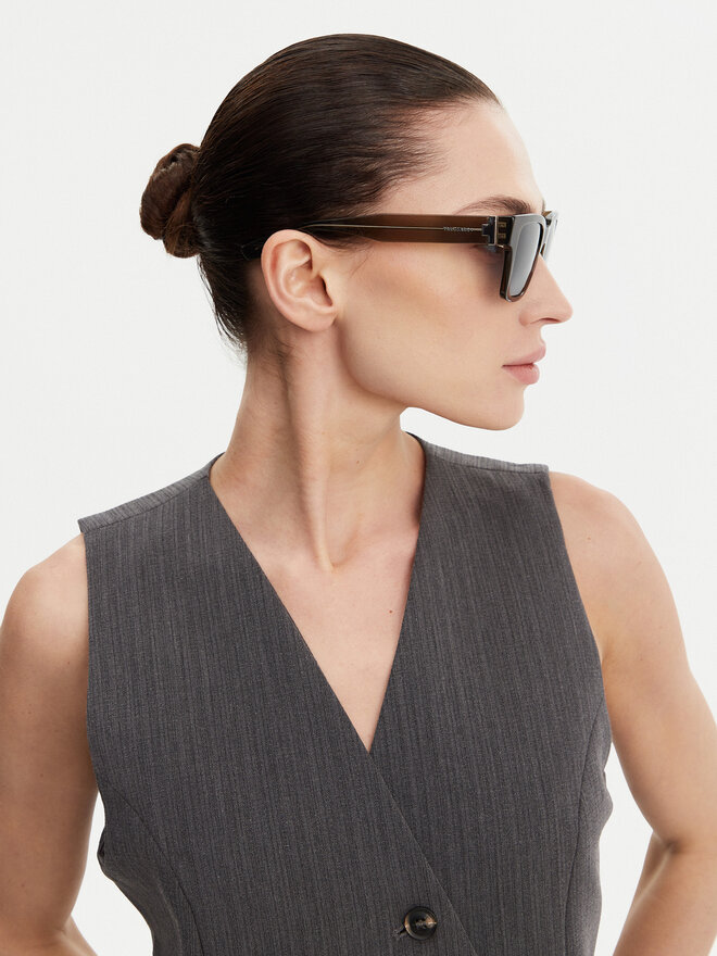 Trussardi Okulary przeciwsłoneczne Trussardi TSM9026 Zielony