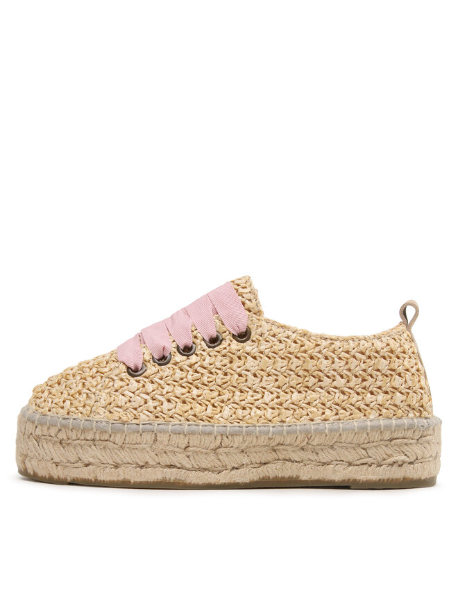 Manebi Espadrilles Manebi Lace-Up Espadrilles V 2.7 E0 Beige