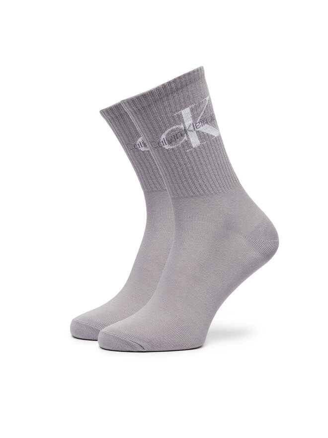 Calvin Klein Sada 4 párů dámských vysokých ponožek Calvin Klein 701229462 Barevná