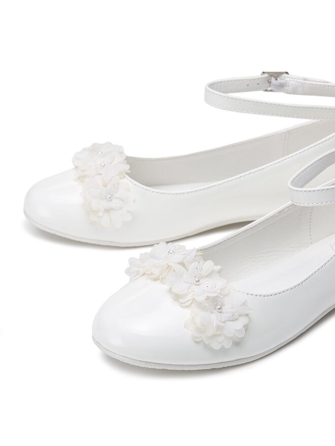 Nelli Blu Zapatos hasta el tobillo Nelli Blu CM210410-4A Blanco