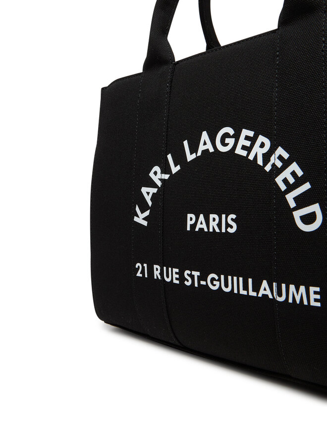KARL LAGERFELD Handtasche KARL LAGERFELD A1W50010 Schwarz