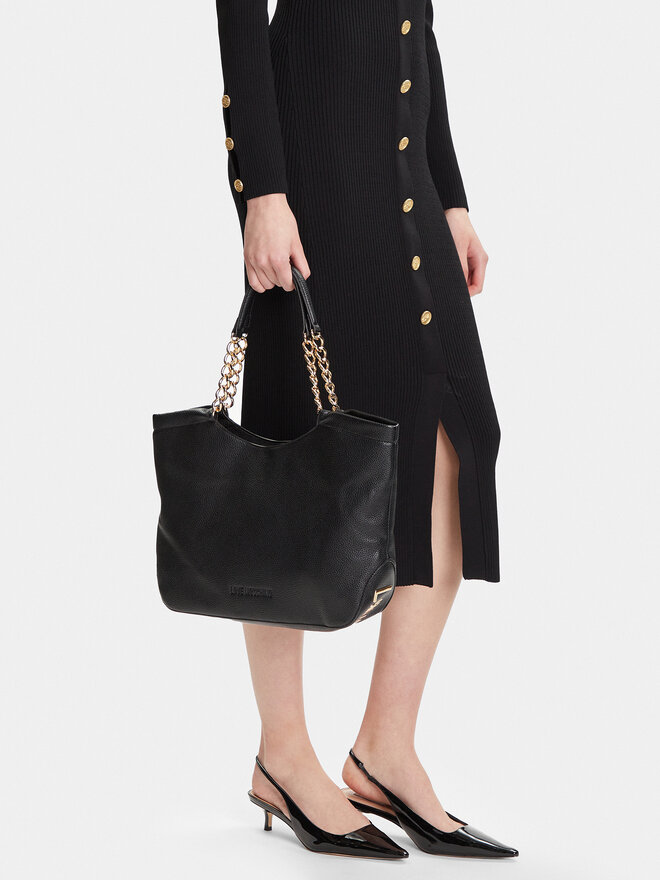 LOVE MOSCHINO Handtasche LOVE MOSCHINO JC4031PP1NLT0000 Schwarz