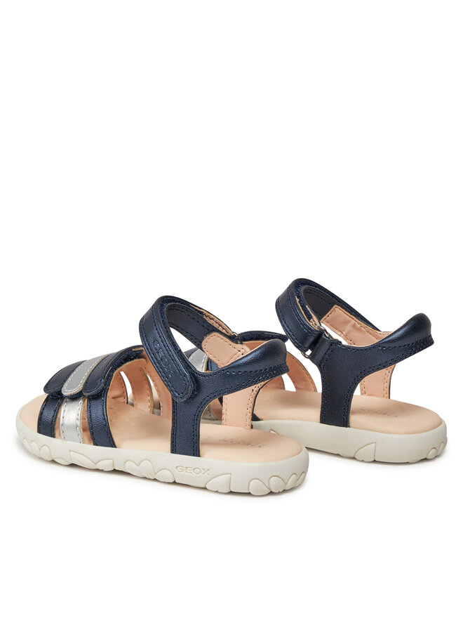 Geox Sandali Geox J Sandal Haiti Girl J458ZD 000NF C0673 M Mornarsko modra