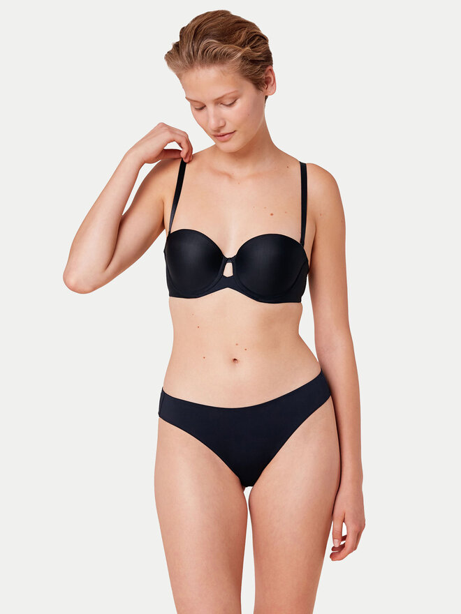 Triumph Triumph Nedrček z oporo Pure Micro 10217872 Črna
