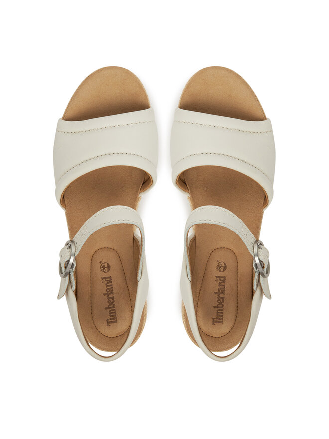 Timberland Espadryle Timberland Santorini Sun TB0A4168ETD1 Écru
