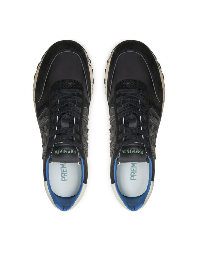 Premiata Сникърси Premiata Lander 7079 Черен