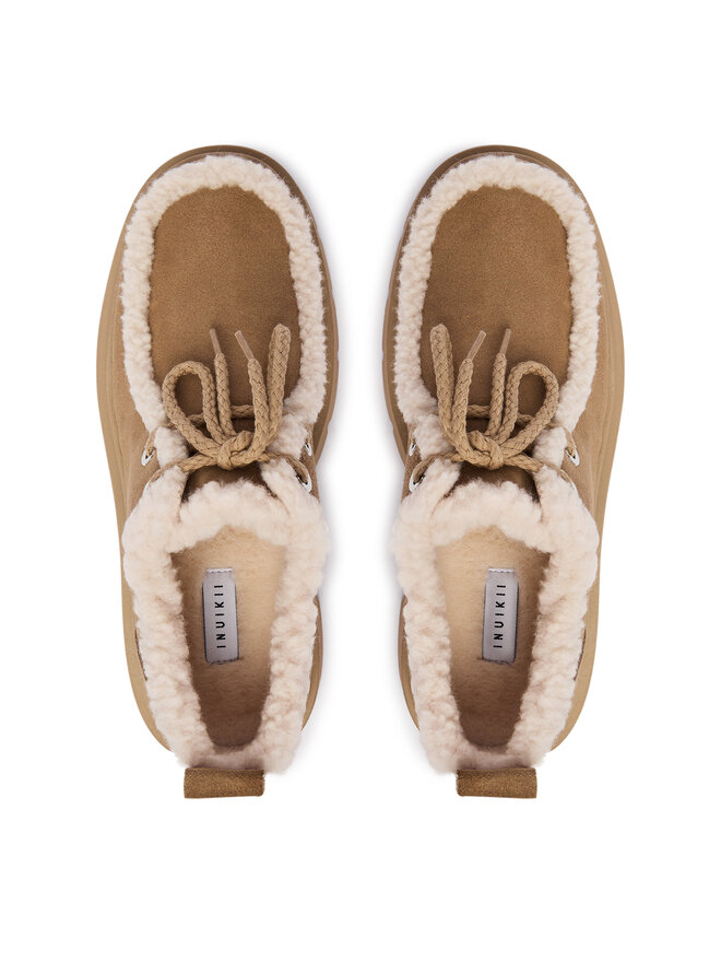 Inuikii Halbschuhe Inuikii Mocabee Curly 1015.003.0011 Beige
