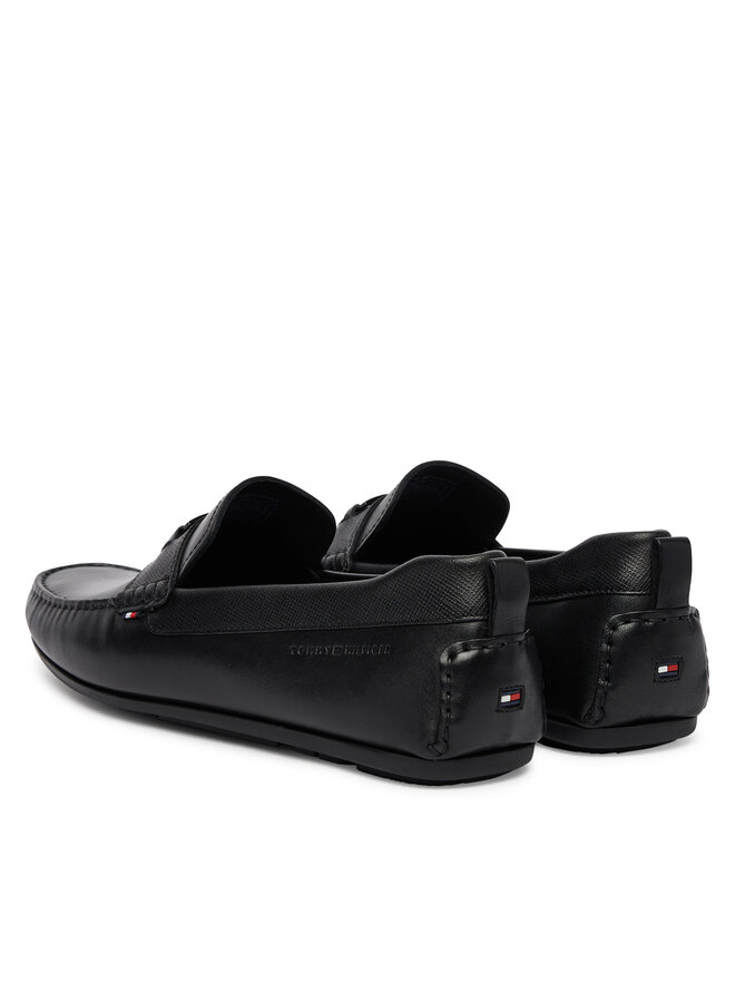Tommy Hilfiger Mokassins Tommy Hilfiger Hardware Lth Driver FM0FM05855 Schwarz
