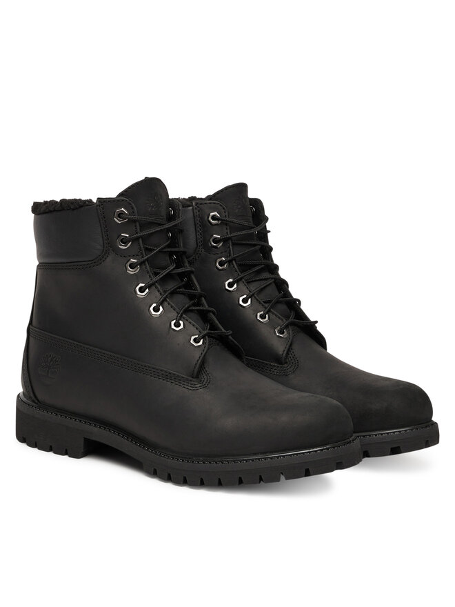 Timberland Schnürstiefeletten Timberland Premium 6-Inch Waterproof Winter TB1A2E2P0011 Schwarz