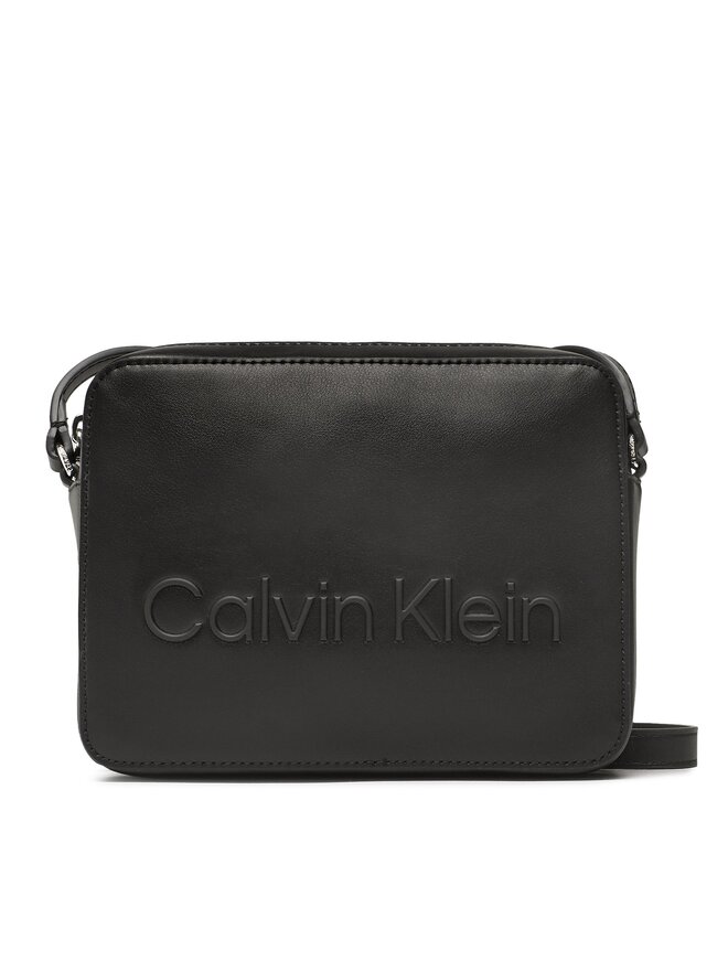 Calvin Klein Handtasche Calvin Klein Ck Set Camera Bag K60K610180 Schwarz