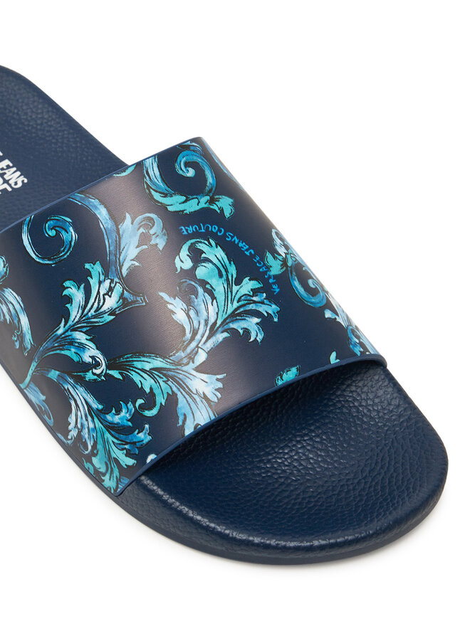 Versace Jeans Couture Παντόφλες Versace Jeans Couture 78YA3SQ4 Σκούρο μπλε