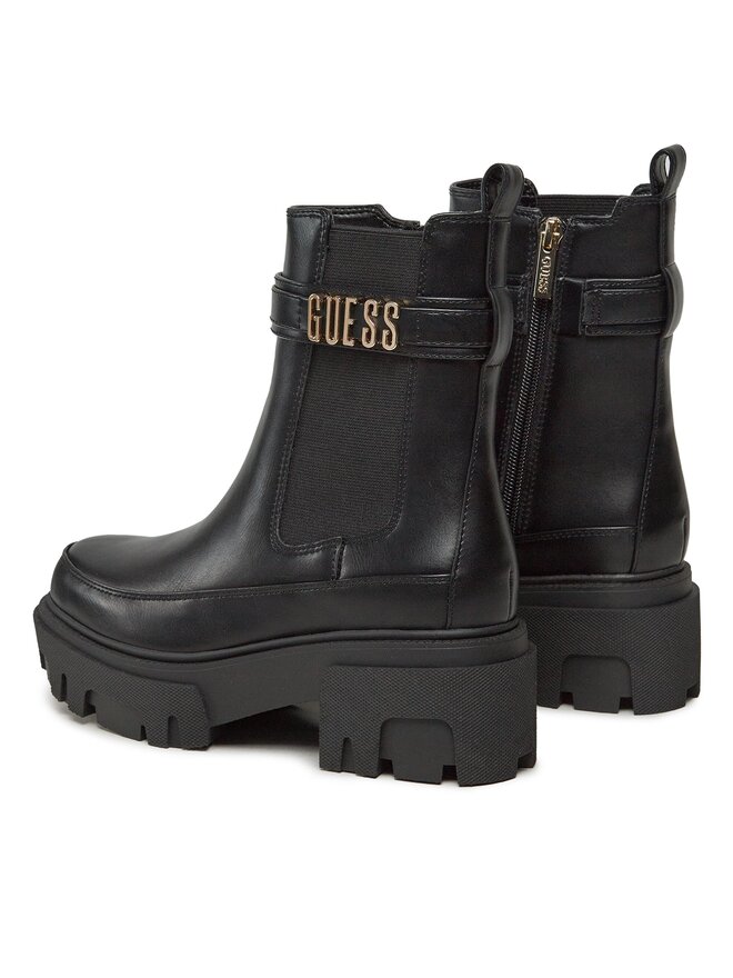 Guess Bokacsizma Guess Yelma FL8YEA ELE10 Fekete