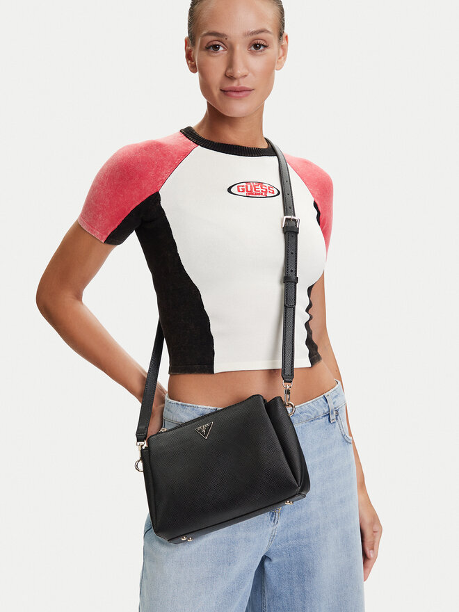 Guess Handtasche Guess Noelle II HWZG96 72120 Schwarz