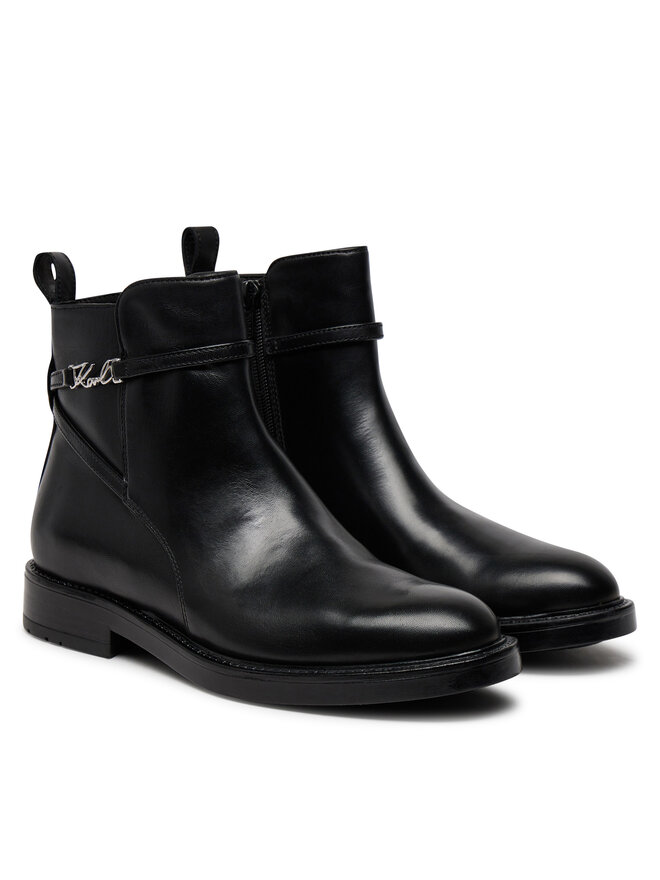 KARL LAGERFELD Botine KARL LAGERFELD KL41444 Negru