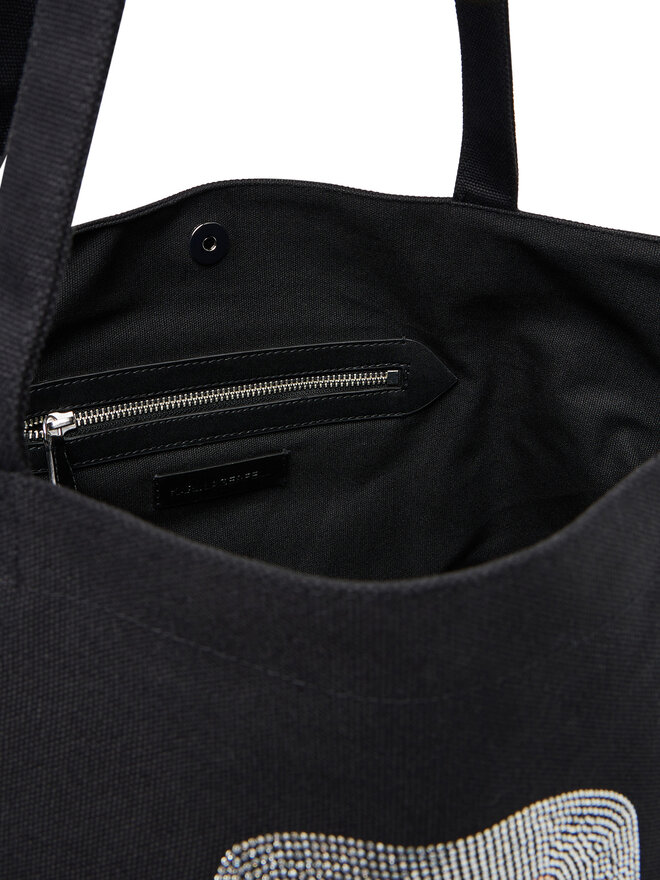 KARL LAGERFELD Handtasche KARL LAGERFELD A3W50016 Schwarz