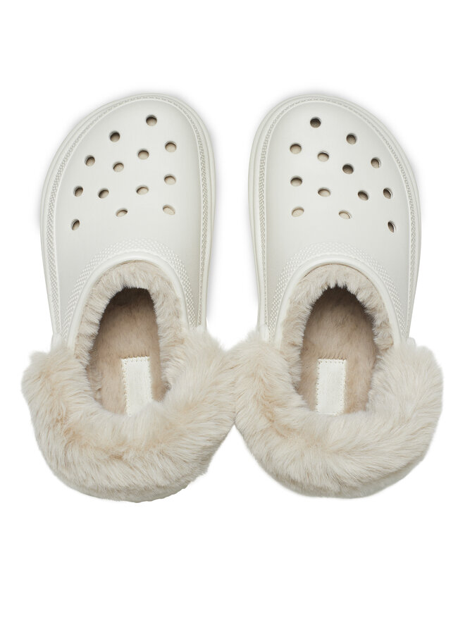 Crocs Παντόφλες Crocs Stomp Lined Clog 208547 Μπεζ