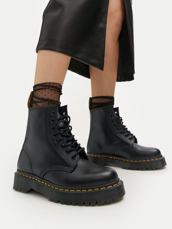 Dr. Martens Bocanci Dr. Martens 1460 Bex 25345001 Negru