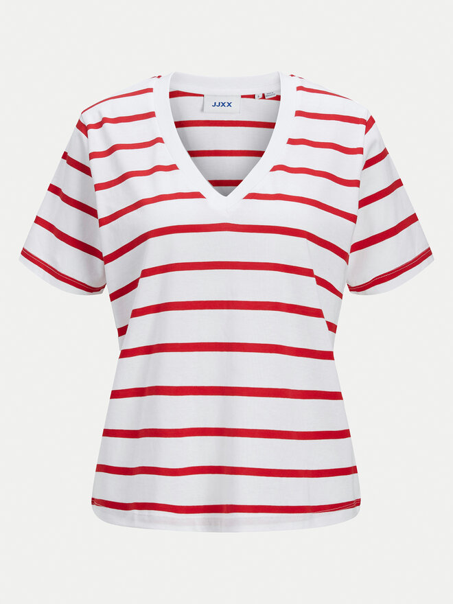 JJXX JJXX T-Shirt Annie 12257577 Weiß Regular Fit